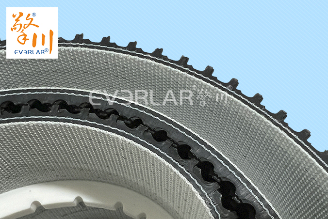 黑色PVC花紋帶加導條耐磨防滑包裝行業(yè)分揀機輸送帶擎川定制