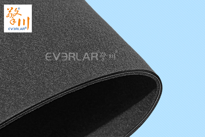 雙面毛氈輸送帶灰色防刮耐磨電子汽車裝配流水線工業(yè)皮帶