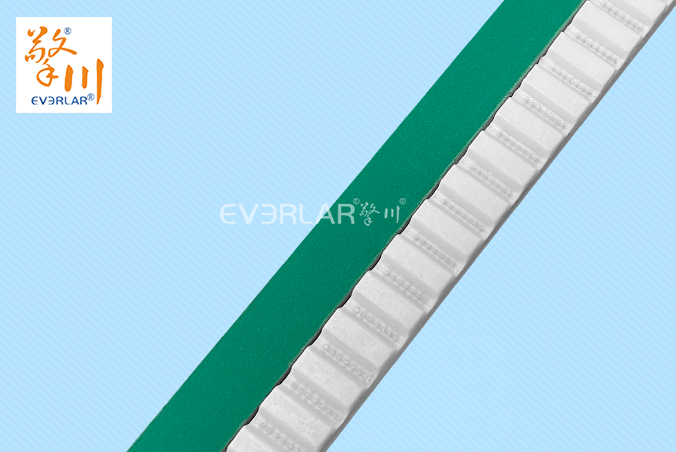 PU同步帶加綠布耐磨耐油食品包裝自動(dòng)化生產(chǎn)線聚氨酯皮帶加工