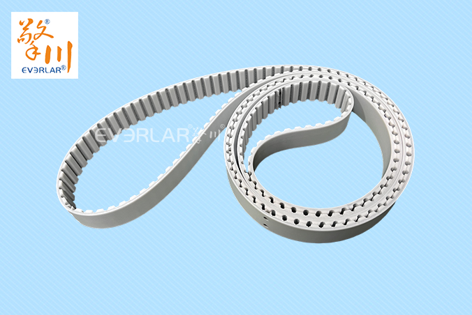 PU同步帶加打孔耐磨耐油食品包裝電子檢測設(shè)備貼標機廠家定制