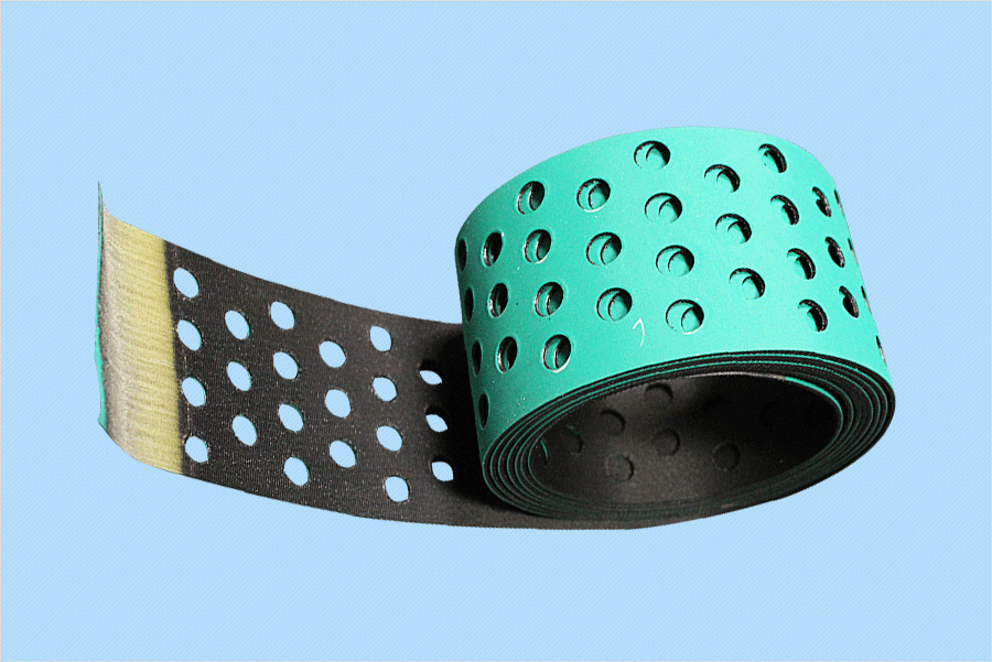 綠黑尼龍片基帶打孔吸風(fēng) 綠黑尼龍片基帶打孔吸風(fēng)